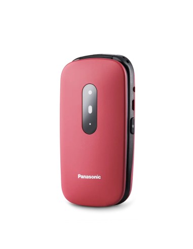 Panasonic KX-TU446 6,1 cm (2.4") 110 g Rojo Teléfono para personas mayores