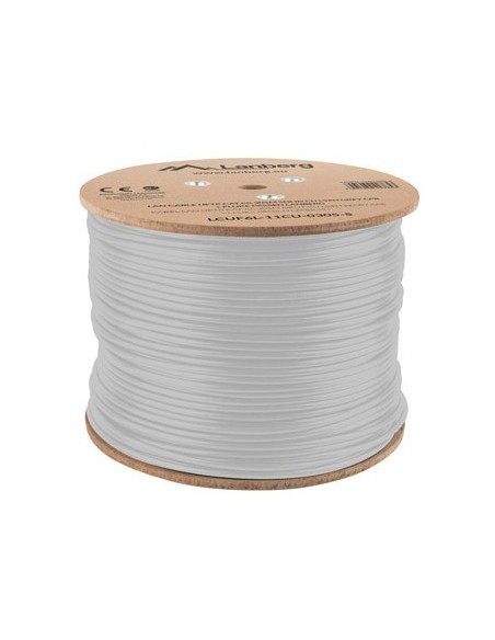 Lanberg LCUF6L-11CU-0305-S cable de red Gris 305 m Cat6a U FTP (STP)