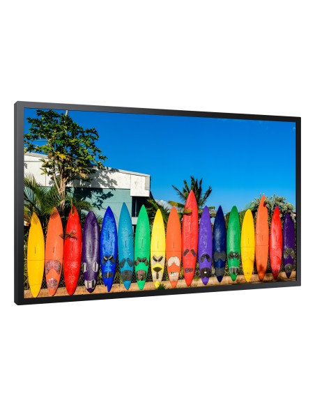 Samsung OM46B Pantalla plana para señalización digital 116,8 cm (46") LCD Wifi 4000 cd   m² Full HD Negro Tizen 5.0 24 7