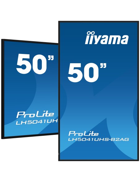 iiyama LH5041UHS-B2AG pantalla de señalización Pantalla plana para señalización digital 127 cm (50") LCD 500 cd   m² 4K Ultra