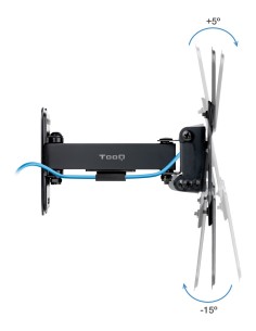 TooQ Soporte de Pared para Pantallas 13"-43", Negro 2