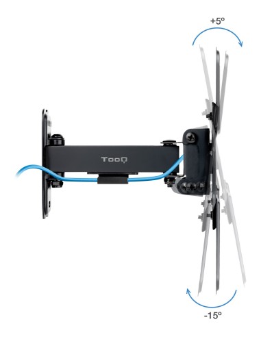 TooQ Soporte de Pared para Pantallas 13"-43", Negro