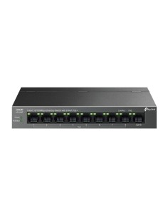 TP-Link LiteWave LS109P switch No administrado Fast Ethernet (10 100) Energía sobre Ethernet (PoE) Negro