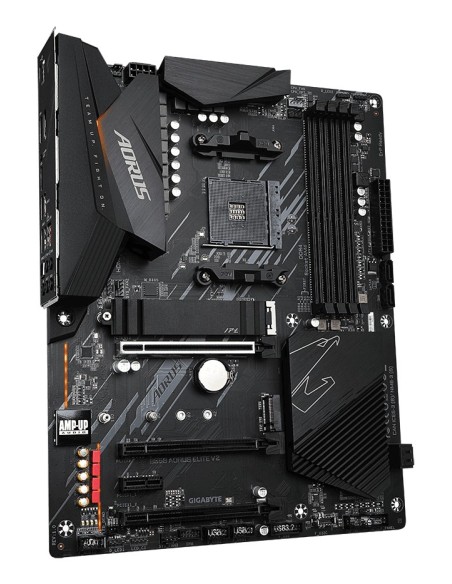 GIGABYTE B550 AORUS ELITE V2 Placa base - Procesadores AMD Ryzen 5000, VRM de 12+2 fases, hasta 4733 MHz DDR4, 1xPCIe 4.0 +