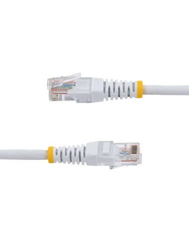StarTech.com Cable de Red Ethernet 15m UTP Patch Cat5e Cat 5e RJ45 Moldeado - Blanco