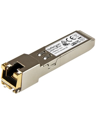 StarTech.com Módulo Transceptor SFP Compatible con Cisco Meraki MA-SFP-1GB-TX - 1000BASE-T - SFP a RJ45 Cat6   Cat5e -
