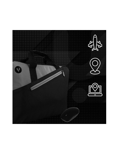 NGS MASTERKITBLACK maletines para portátil 39,6 cm (15.6") Mochila bandolera Gris