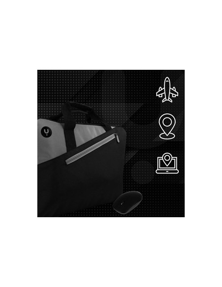 NGS MASTERKITBLACK maletines para portátil 39,6 cm (15.6") Mochila bandolera Gris