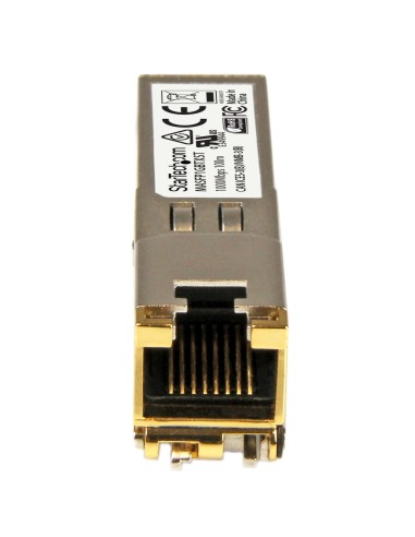 StarTech.com Módulo Transceptor SFP Compatible con Cisco Meraki MA-SFP-1GB-TX - 1000BASE-T - SFP a RJ45 Cat6   Cat5e -