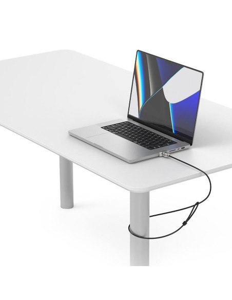 Compulocks MBPR16LDG02KL cable antirrobo Negro, Plata