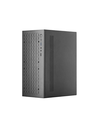 Mars Gaming MC-1000, Caja Compacta MicroATX, Diseño Frontal Metal-Mesh, Ventana Lateral Completa, 1x Ventilador Ulta-Silencioso