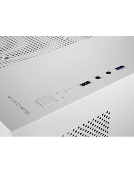 Mars Gaming MC-3TLITEW Mini Tower Blanco