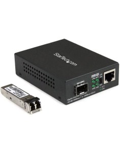 StarTech.com Conversor Compacto de Medios Ethernet Gigabit a Fibra Multimodo LC - 550m 2