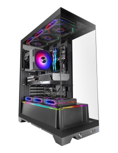 Mars Gaming MCPRISMA carcasa de ordenador Midi Tower Negro