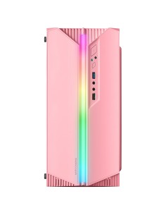 Mars Gaming MC-S1, Caja PC Compacta Gaming Micro-ATX, Iluminación ARGB 12 Modos, Ventilador FRGB, Ventana Lateral Completa RGB, 2