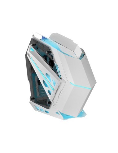 Mars Gaming MC-TITAN, Caja Gaming RGB XXL ATX, Doble Tira LED e Iluminación Frontal ARGB, Hub Iluminación + Mando a Distancia,