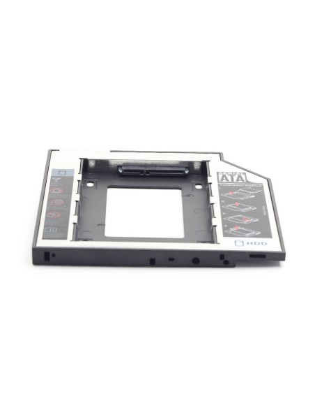 Gembird MF-95-01 panel bahía disco duro 13,3 cm (5.25") Panel de control