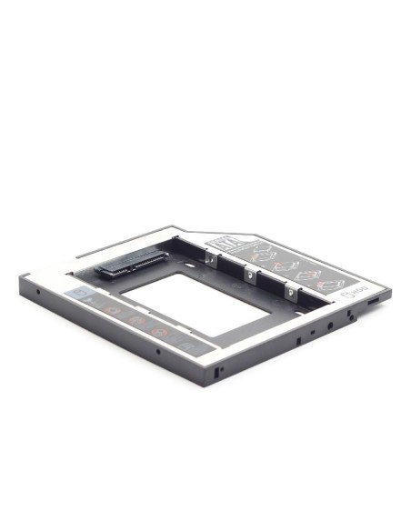 Gembird MF-95-01 panel bahía disco duro 13,3 cm (5.25") Panel de control