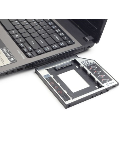 Gembird MF-95-01 panel bahía disco duro 13,3 cm (5.25") Panel de control