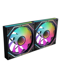 Mars Gaming MF3DPROX2R sistema de refrigeración para ordenador Carcasa del ordenador Ventilador 12 cm Negro 2