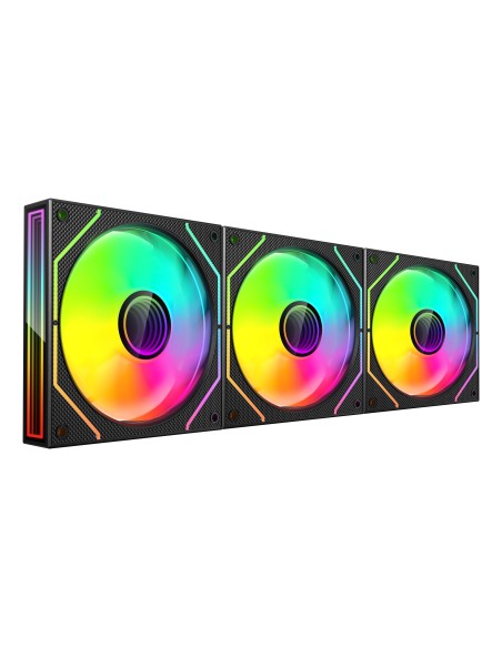 Mars Gaming MF3DPROKIT sistema de refrigeración para ordenador Carcasa del ordenador Ventilador 12 cm Negro