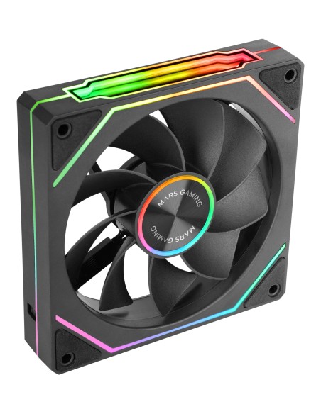 Mars Gaming MF-LINKFINITYKIT2R Carcasa del ordenador Ventilador 12 cm Negro 3 pieza(s)