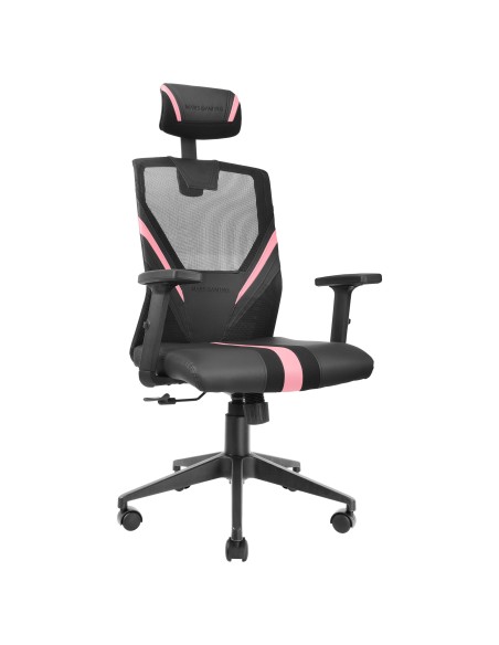 Mars Gaming MGCERGOBPK Silla Gaming, Rosa, Grande