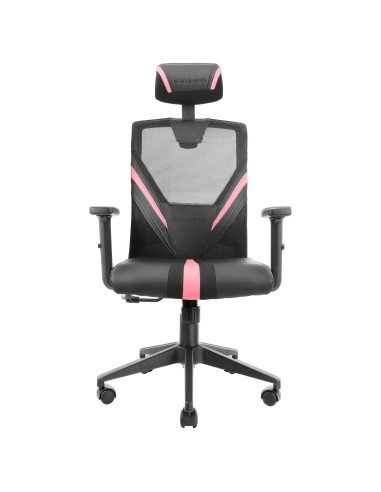 Mars Gaming MGCERGOBPK Silla Gaming, Rosa, Grande