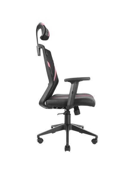 Mars Gaming MGCERGOBPK Silla Gaming, Rosa, Grande