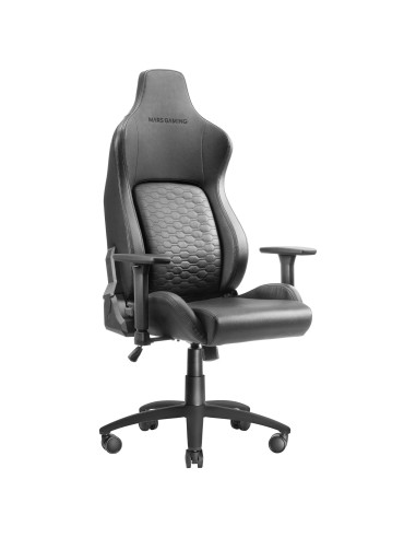 Mars Gaming MGCULTRABK Silla Gaming, Negro, Grande