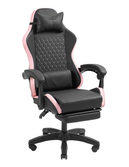 Mars Gaming MGC-X Silla para videojuegos de PC Asiento acolchado Negro, Rosa
