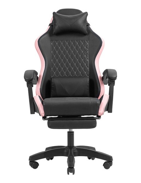 Mars Gaming MGC-X Silla para videojuegos de PC Asiento acolchado Negro, Rosa