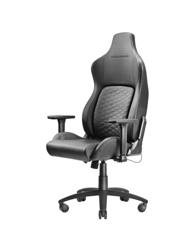 Mars Gaming MGCULTRABK Silla Gaming, Negro, Grande