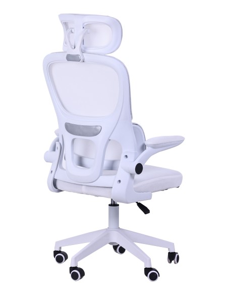 Mars Gaming MGC-ERGOPROWH Asiento acolchado Respaldo de rejilla