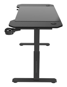 Mars Gaming MGD-ERGO120, Mesa Altura Ajustable 3 Posiciones, Superficie Ergonómica, Estructura Metálica, Alfombrilla XXL, 2