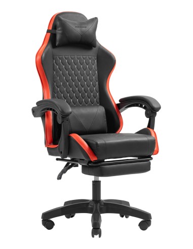 Mars Gaming MGC-X Silla para videojuegos de PC Asiento acolchado Negro, Rojo
