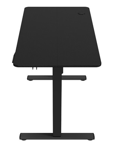 Mars Gaming MGD-ERGOPRO, Mesa Ajuste Altura Eléctrico 73-118cm, Superficie Ergonómica Fibra Carbono, Estructura Metálica,