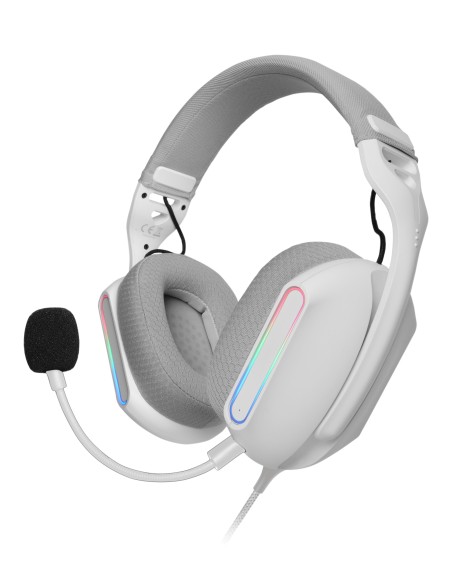 Mars Gaming MH-PROW Auriculares Alámbrico Diadema Juego USB tipo A Blanco