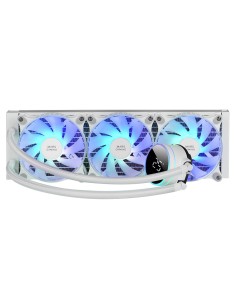Mars Gaming ML-LCD360, Refrigeración Líquida AIO, TDP 600W, 3x Ventiladores FDB ARGB 120mm, Pantalla LCD con Monitoreo de