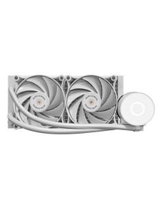 Mars Gaming ML-PRO240, Refrigeración Líquida CPU Profesional, TDP 450W, 2 Ventiladores FDB Ultra-silenciosos, Bomba