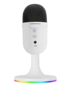 Mars Gaming MMIC-CXW Negro Micrófono de superficie para mesa