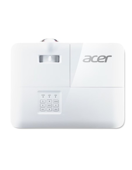 Acer S1386WHN Proyector de alcance estándar 3600 lúmenes ANSI DLP WXGA (1280x800) 3D Blanco