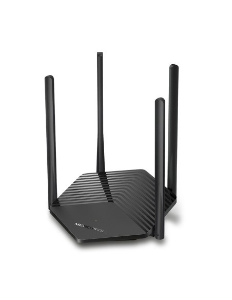 Mercusys MR60X router inalámbrico Gigabit Ethernet Doble banda (2,4 GHz   5 GHz) Negro