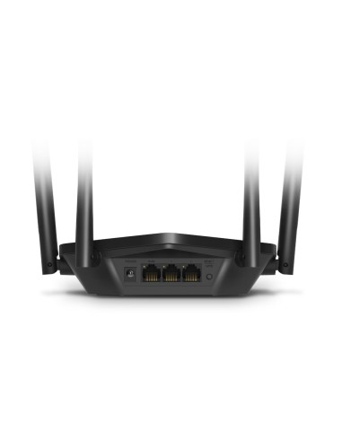 Mercusys MR60X router inalámbrico Gigabit Ethernet Doble banda (2,4 GHz   5 GHz) Negro