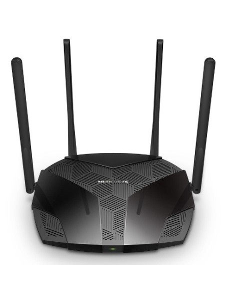 Mercusys MR80X router inalámbrico Gigabit Ethernet Doble banda (2,4 GHz   5 GHz) Negro