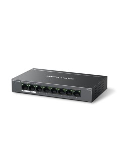 Mercusys MS108GP switch Gestionado Gigabit Ethernet (10 100 1000) Energía sobre Ethernet (PoE) Negro 2