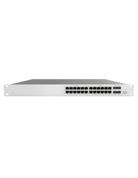 Cisco Meraki MS125-24P Gestionado L2 Gigabit Ethernet (10 100 1000) Energía sobre Ethernet (PoE) 1U Gris