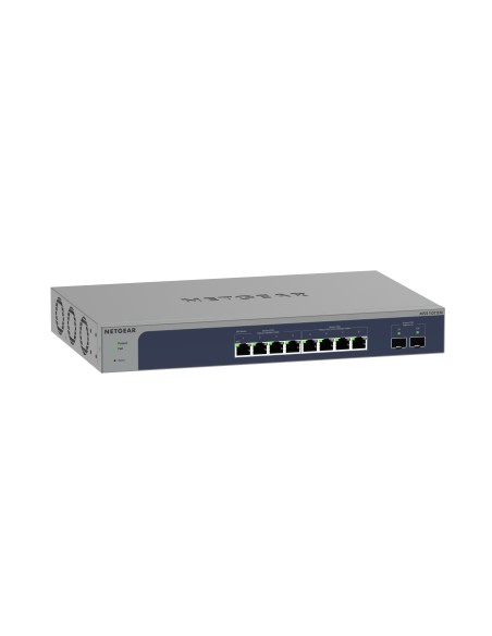 NETGEAR 8-Port Multi-Gigabit 10G Ethernet Smart Switch with 2 SFP+ Ports (MS510TXM) Gestionado L2+ 10G Ethernet