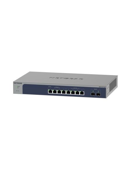 NETGEAR 8-Port Multi-Gigabit 10G Ethernet Smart Switch with 2 SFP+ Ports (MS510TXM) Gestionado L2+ 10G Ethernet