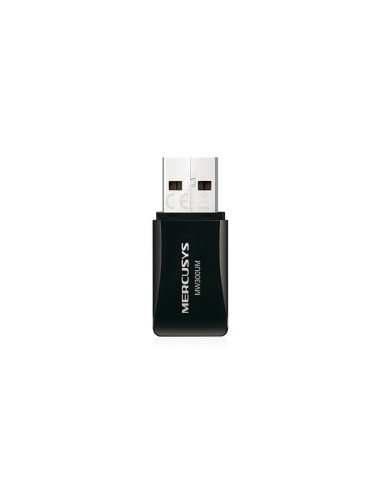 Mercusys MW300UM adaptador y tarjeta de red USB 300 Mbit s